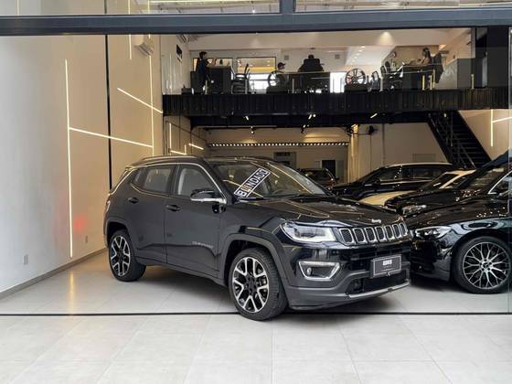 JEEP COMPASS 2.0 16V FLEX LIMITED AUTOMÁTICO JEEP COMPASS 2.0 16V FLEX LIMITED AUTOMÁTICO